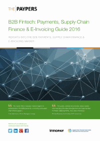 B2B payments Report 2016_Cover_The Paypers